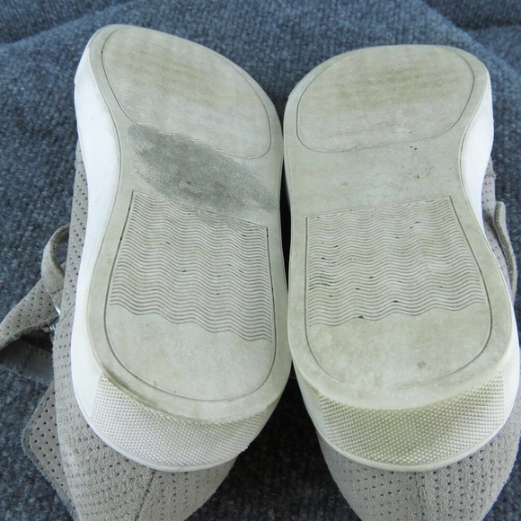 Steve Madden Caliber Women Bootie Gray Leather Zip Size 8 Medium - Picture 7 of 8